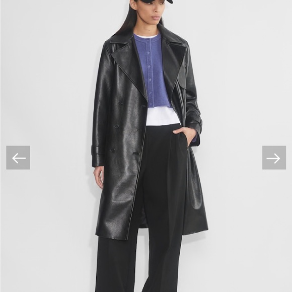 Aritzia Cashmere Periwinkle Cardigan - Picture 8 of 9